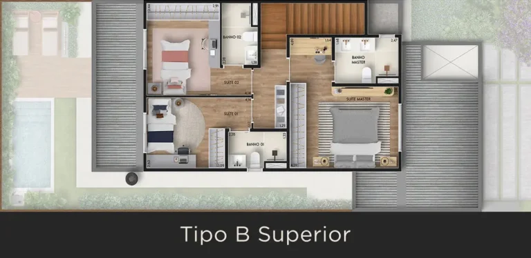 Casa Arborais Altavista Pav Superior Planta B